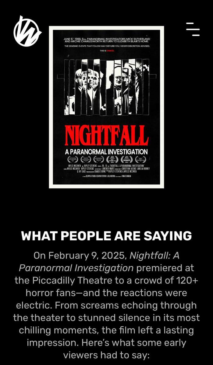 Vinny Walsh Films tweet media