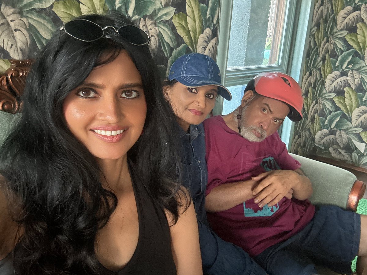 Leslie Tripathy (@actressleslie26) on Twitter photo With my cute papa <a href="/sailendra/">Prof.Sailendra Tripathy</a> . plz send prayers and wishes papas Parkinson’s gets cured, he shud be able to walk without losing balance, he falls down hence the helmet . Ganapati Bapaa Maurya With my cute papa <a href="/sailendra/">Prof.Sailendra Tripathy</a> . plz send prayers and wishes papas Parkinson’s gets cured, he shud be able to walk without losing balance, he falls down hence the helmet . Ganapati Bapaa Maurya