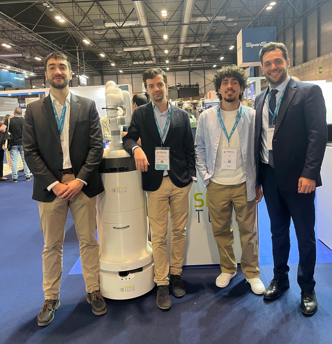 🚀 ¡Arranca #FEINDEF2025 en IFEMA Madrid!

<a href="/SpikaTech/">Spika Tech S.L.</a>  te invita a descubrir cómo estamos revolucionando el sector defensa y seguridad con IA, robótica y realidad virtual.
📍 Estamos en: Hall 8 – Stand F17 de madri+d
📆 Hoy, 12 de mayo
#Innovación #Defensa #Tecnología #SpikaTech