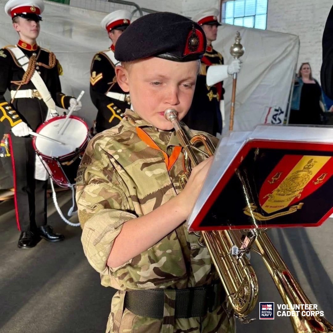 Volunteer Cadet Corps (@vcccadets) on Twitter photo A busy & proud weekend for the <a href="/BandsRMVCC/">Bands of the Royal Marines Volunteer Cadet Corps</a>!
Friday: Performed at <a href="/ExcellentRNVCC/">HMS Excellent RNVCC</a> Pass Out Parade—welcoming new recruits in true musical style. A busy & proud weekend for the <a href="/BandsRMVCC/">Bands of the Royal Marines Volunteer Cadet Corps</a>!
Friday: Performed at <a href="/ExcellentRNVCC/">HMS Excellent RNVCC</a> Pass Out Parade—welcoming new recruits in true musical style.