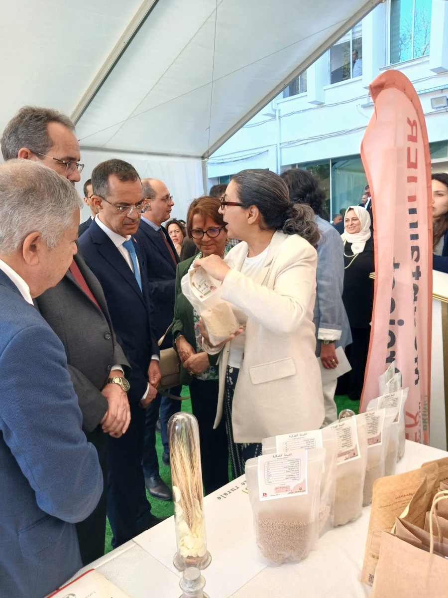 Happening now! The <a href="/MountainHer/">MountainHER</a> project is being presented at Tunisia’s National Agriculture Day 🇹🇳 — only two projects were selected! A key opportunity to engage decision-makers: Minister of Agriculture, Higher Ed Minister &amp; Secretary of State. <a href="/PrimaProgram/">PRIMA Program Mediterranean Partnership 🇪🇺</a>