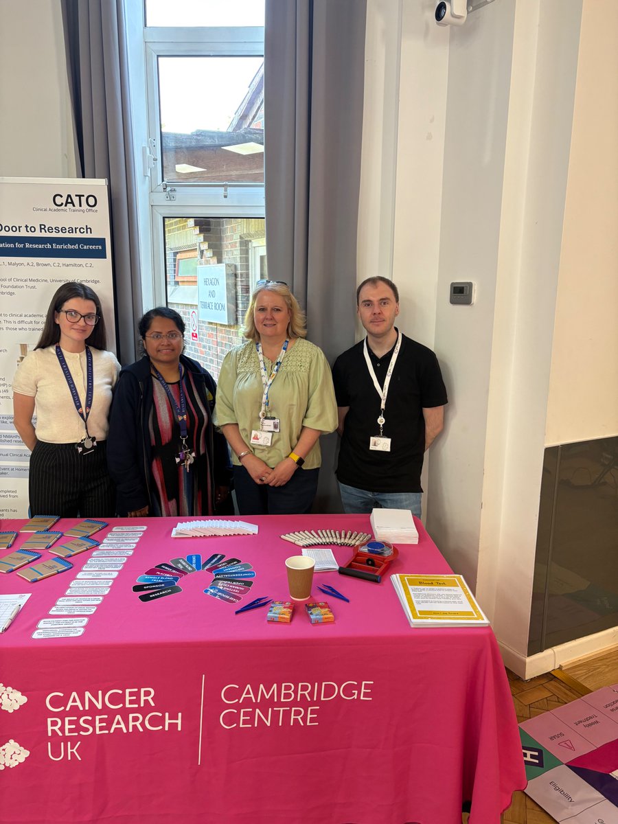 CRUK Cambridge Centre (@crukcamcentre) on Twitter photo Some of our wonderful <a href="/CRUKCamNAHP/">CRUK Cambridge Centre: NAHP Programme</a> team joined <a href="/CUH_NHS/">Cambridge University Hospitals NHS</a> for an event last Friday to celebrate! #IND2025 #InternationalNursesDay Some of our wonderful <a href="/CRUKCamNAHP/">CRUK Cambridge Centre: NAHP Programme</a> team joined <a href="/CUH_NHS/">Cambridge University Hospitals NHS</a> for an event last Friday to celebrate! #IND2025 #InternationalNursesDay