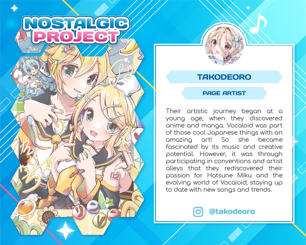 Nostalgic Project zine (soon) (@leekprojectzine) on Twitter photo Still haven't seen <a href="/takodeoro/">Tako ✨ 🌈 EXPOTAKU ZGZ</a> 's art? You'll definitely fall in love.
Tako's art is, without a doubt, super adorable! You'll fall in love with every detail in Tako's work. 🩷🩵
Are you excited to meet more artists from this edition? Still haven't seen <a href="/takodeoro/">Tako ✨ 🌈 EXPOTAKU ZGZ</a> 's art? You'll definitely fall in love.
Tako's art is, without a doubt, super adorable! You'll fall in love with every detail in Tako's work. 🩷🩵
Are you excited to meet more artists from this edition?