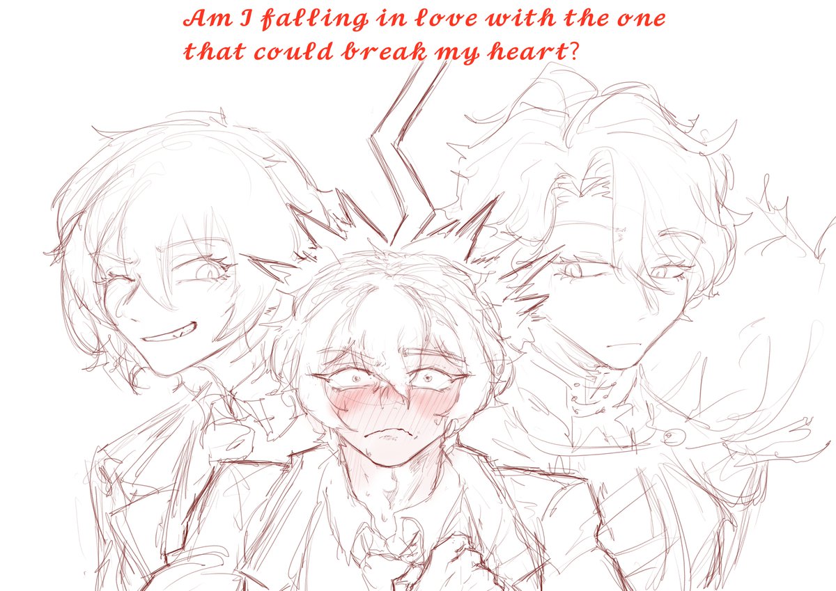 BadAtThings_'s tweet image. "Oh no... I was doing better alone-"
Sketch, the song is just stuck in my head sorry
#LCB311 #Limbus_Company