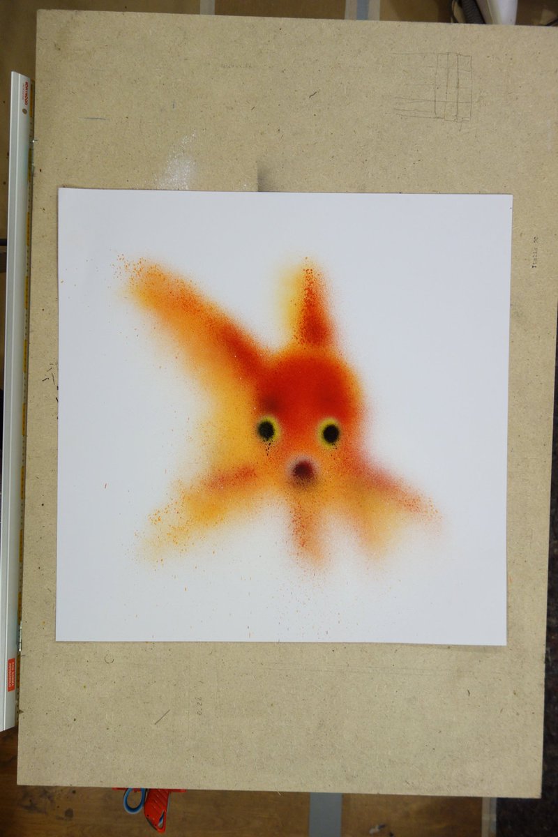 goldfish on paper