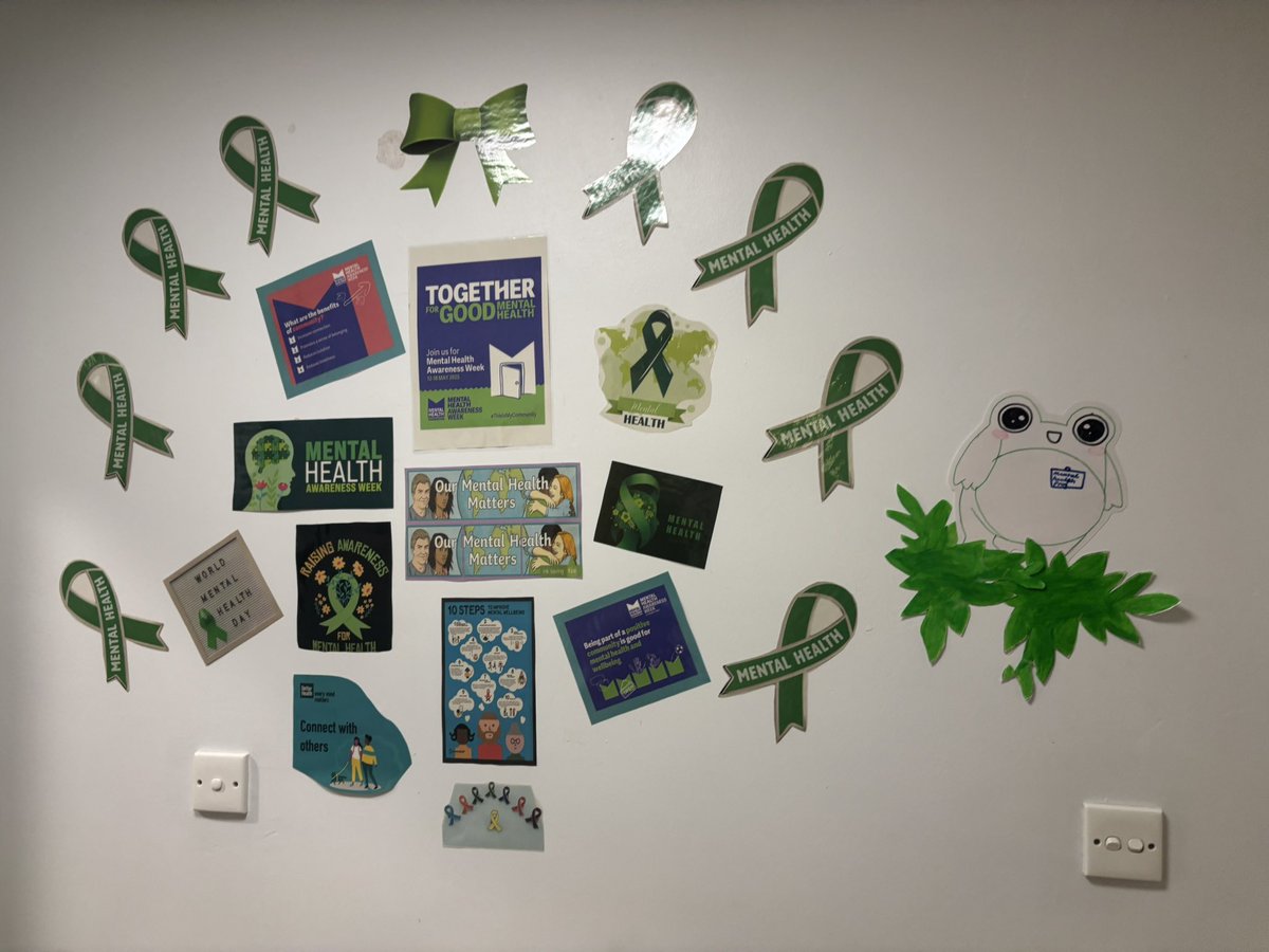 Janet Melia (@janetmelianhs) on Twitter photo Mental Health &Awareness begins on Taylor Ward with breakfast and karaoke
Ladies decorations look amazing!
#TeamTaylor
<a href="/PennineCareNHS/">Pennine Care NHS FT</a>
<a href="/Janetmelianhs/">Janet Melia</a>
<a href="/KateMeskell/">Kate Meskell</a>
<a href="/MindBodySoleUK/">Mind, Body & Sole</a>
<a href="/mattwalshNDQ/">Matthew Walsh</a>
<a href="/AntHassallNHS/">Anthonyhassallnhs</a>
#MHAW
<a href="/DannyTheLove/">Danny Love</a>
<a href="/sophiecoxonx/">Sophie Coxon</a>
@sodela Mental Health &Awareness begins on Taylor Ward with breakfast and karaoke
Ladies decorations look amazing!
#TeamTaylor
<a href="/PennineCareNHS/">Pennine Care NHS FT</a>
<a href="/Janetmelianhs/">Janet Melia</a>
<a href="/KateMeskell/">Kate Meskell</a>
<a href="/MindBodySoleUK/">Mind, Body & Sole</a>
<a href="/mattwalshNDQ/">Matthew Walsh</a>
<a href="/AntHassallNHS/">Anthonyhassallnhs</a>
#MHAW
<a href="/DannyTheLove/">Danny Love</a>
<a href="/sophiecoxonx/">Sophie Coxon</a>
@sodela