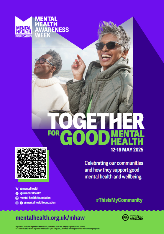 HealthyDacorum's tweet photo. Each year we raise awareness of #MentalHealthAwarenessWeek, supporting the work of the @mentalhealth. 

This year's theme is all about celebrating community, and how it supports our mental health and wellbeing. 

https://t.co/RnBL5m1Iks https://t.co/DGdirWohDT