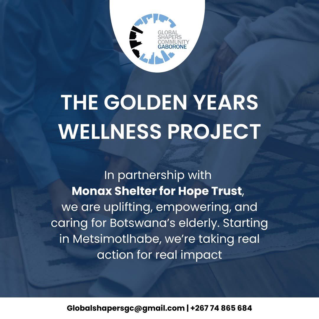 Golden Years Wellness Project is live!
We’re starting at Monax Shelter in Metsimotlhabe—youth-led care, wellness &amp; community love for the elderly.

#GoldenYears #YouthInAction #MonaxShelter