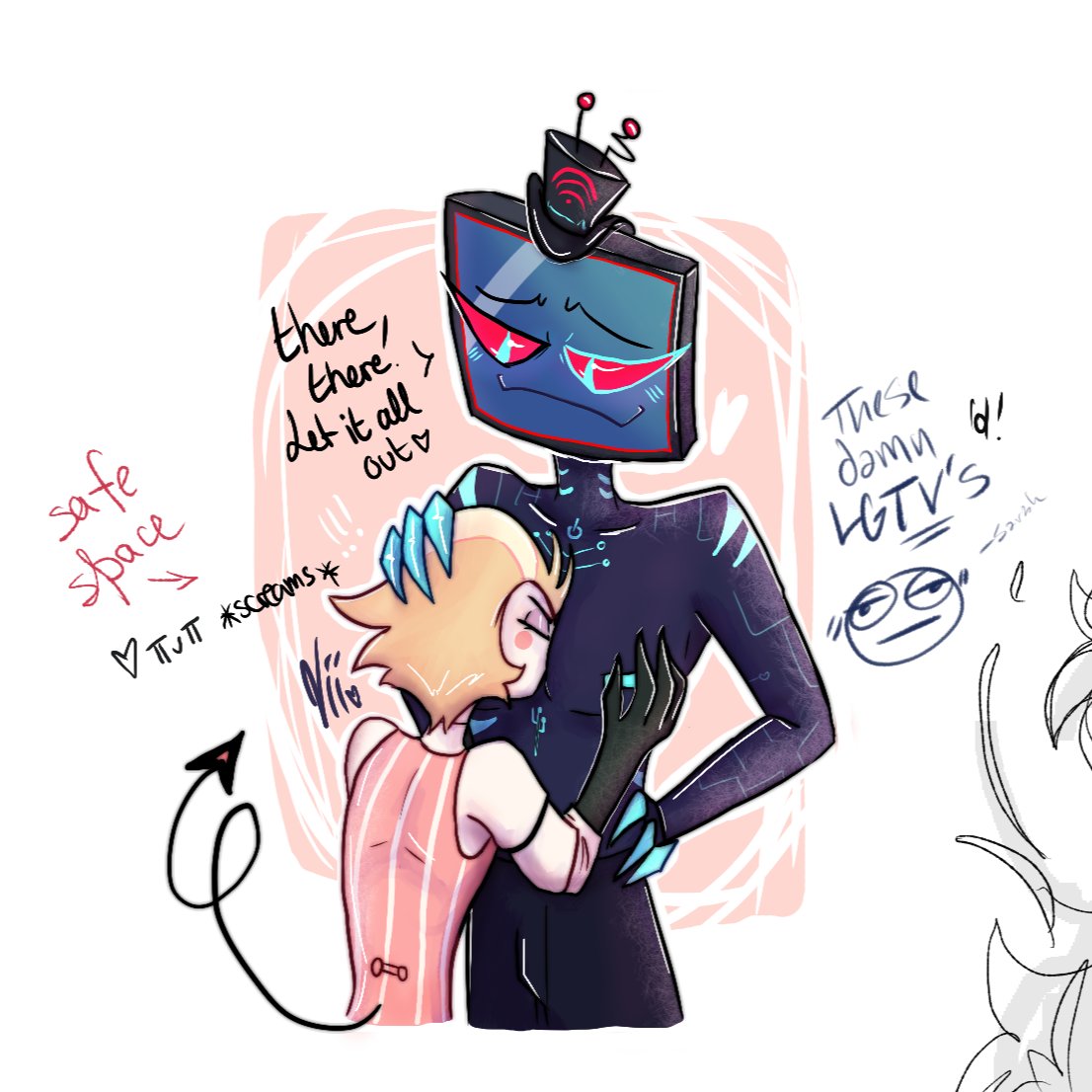 Vii_Doodles's tweet photo. Marked my territory 👀 #staticapple https://t.co/UZObNqoMpo