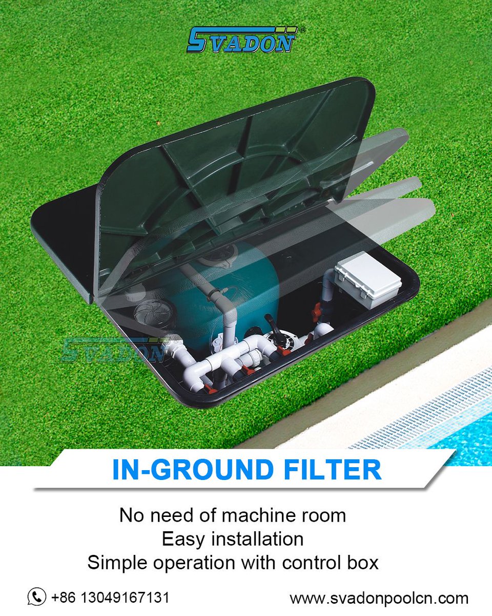 Angelica0313668's tweet image. Svadon Pool In-ground Filter

It is fully configured to meet the needs of one machine and multi-purpose of the swimming pool!  

#swimmingpoolfilter #Ingroundfilterforpool #piscinafilter #poolfiltrationsystem #svadon