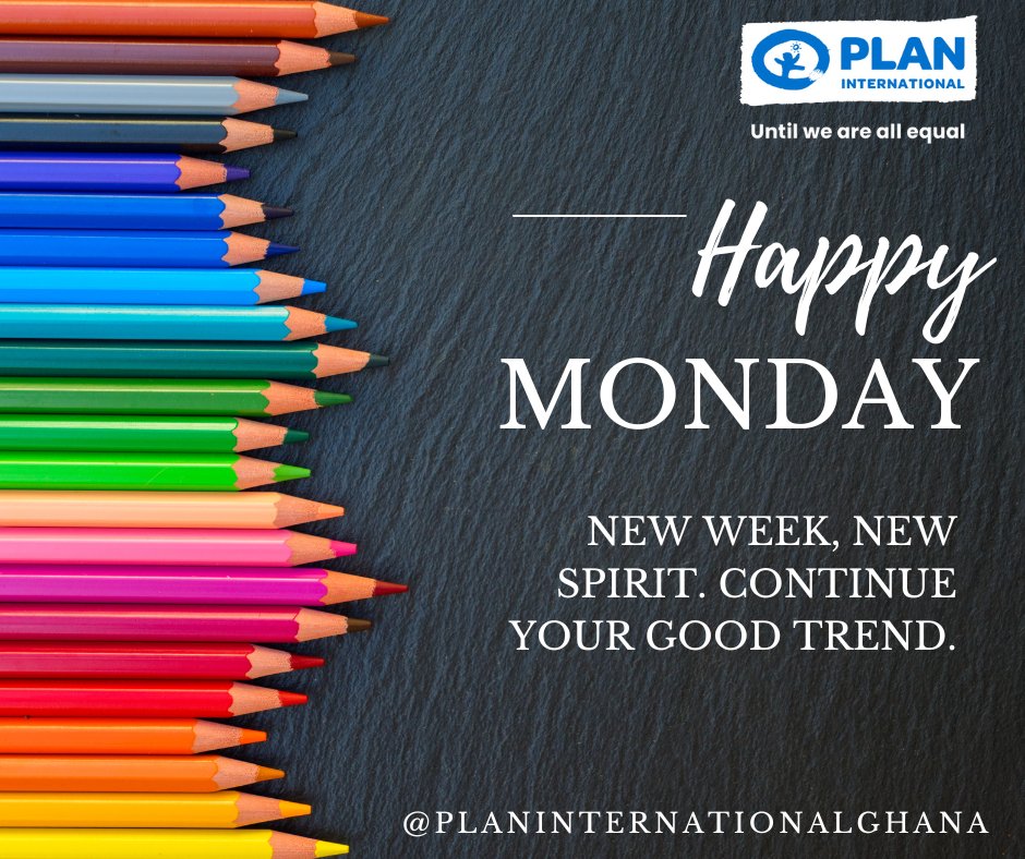 planghana's tweet photo. 📷Small Steps make a big difference!
Happy New Week.
#PlanInternationalGhana #HappyNewWeek https://t.co/3rf0MuBvqp
