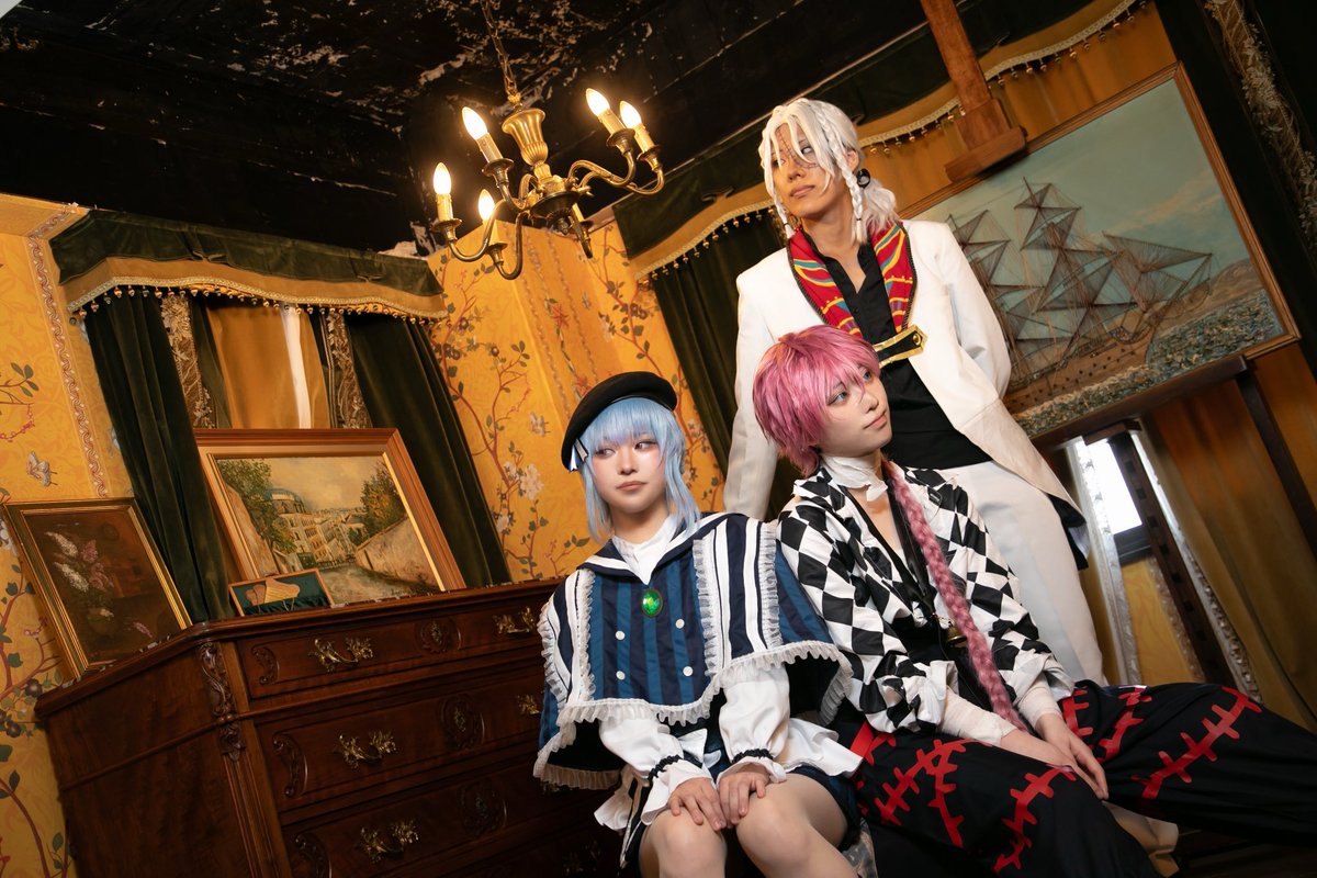 ※cos 
#とある日のD_Sパレス0427

　　　　　　地下の執事

🕯️  ＠saki_aknk10 
🪡  <a href="/yurayu_cos/">ゆらゆら〜低浮上です〜</a> 
❤️‍🩹  <a href="/aknk_shikiso/">色素@売り子5/5東2と68a</a>