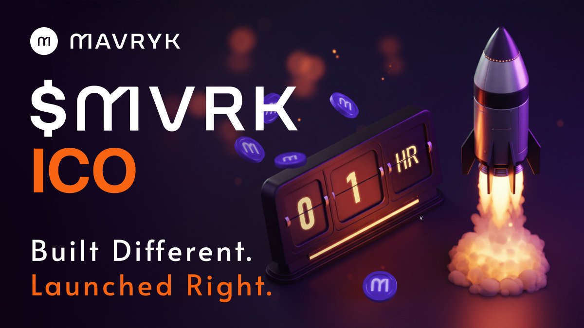 ⏳ 1 HOUR LEFT for $MVRK FAIR LAUNCH ICO ⏳

You asked for something different.
You waited for something real.

And now, $MVRK is almost live.

This is the moment. 

#BeMavryk #MavrykICO