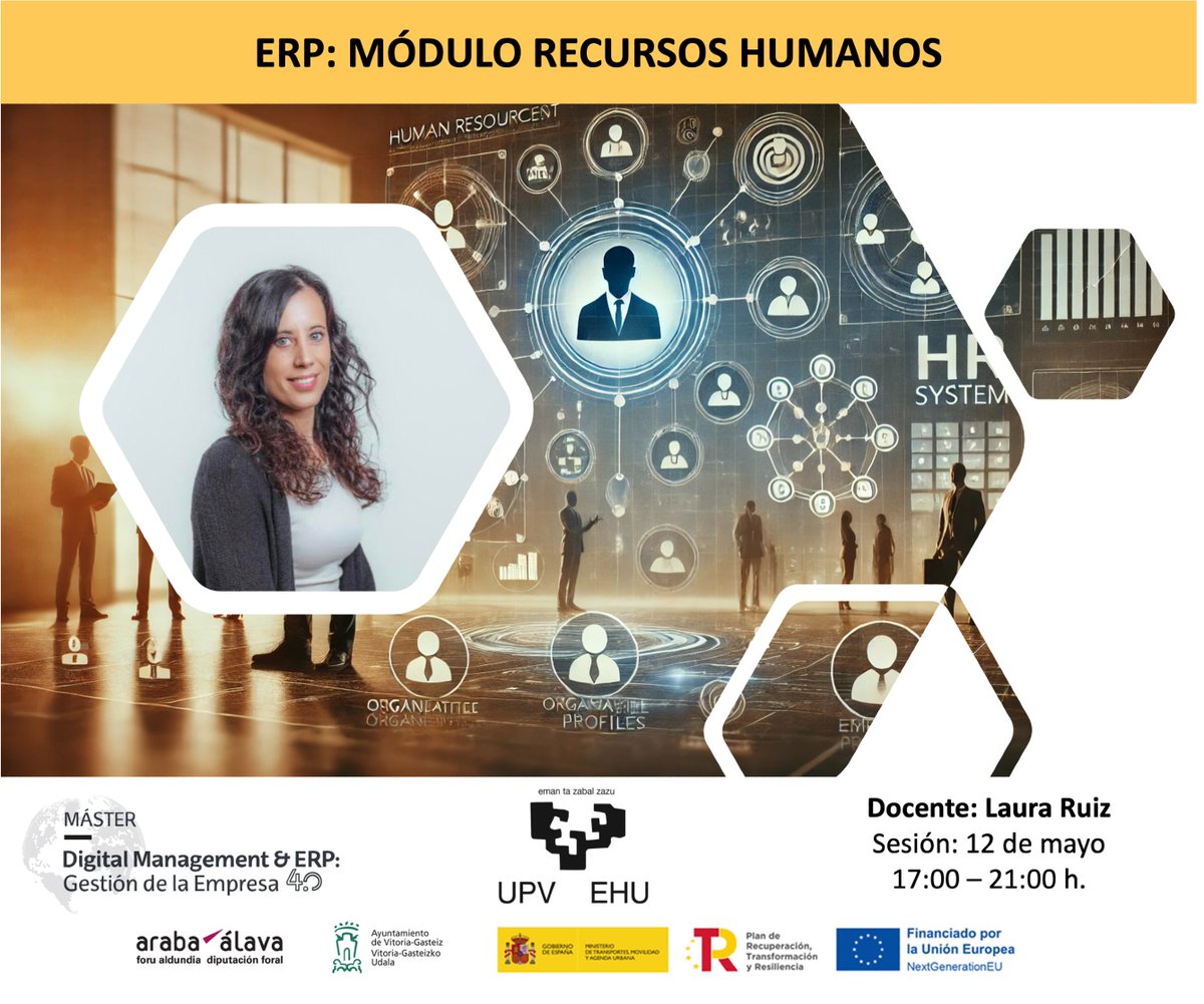 Hoy mediante ejercicios pondremos en práctica todo lo aprendido durante las sesiones anteriores para tener una visión general del módulo de #RRHH y llevar a cabo una gestión completa del ciclo de vida del empleado #ERP #SAP #RecursosHumanos #PlandeRecuperación #NextGenerationEU
