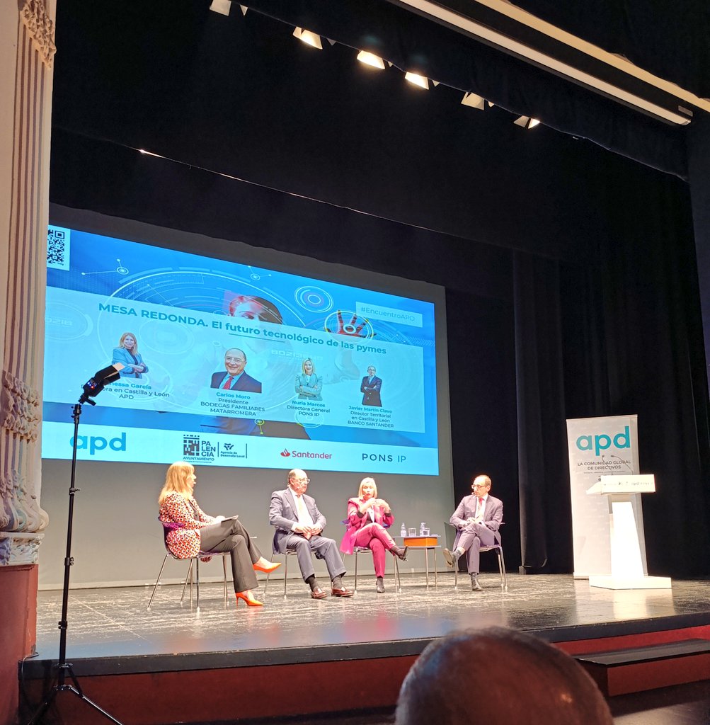 PONS IP (@pons_ip) on Twitter photo <a href="/NMarcosH/">Nuria Marcos</a> <a href="/Matarromera/">Matarromera</a> "A la necesidad de talento, añadiría la necesidad de una mayor cultura de innovación desde la época educativa a la empresarial en España, y ser más ambiciosos en la interbacionalización. El sector agroalimentario en Castilla León es un buen ejemplo de ello"
<a href="/NMarcosH/">Nuria Marcos</a> <a href="/NMarcosH/">Nuria Marcos</a> <a href="/Matarromera/">Matarromera</a> "A la necesidad de talento, añadiría la necesidad de una mayor cultura de innovación desde la época educativa a la empresarial en España, y ser más ambiciosos en la interbacionalización. El sector agroalimentario en Castilla León es un buen ejemplo de ello"
<a href="/NMarcosH/">Nuria Marcos</a>