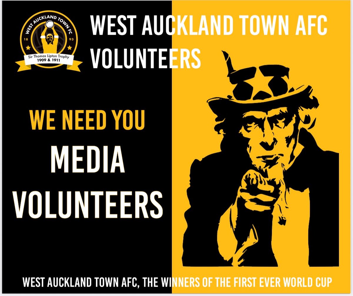 West Auckland Town is looking for volunteers!

Are you passionate about social media and community spirit? We’re on the lookout for 2 to 3 creative and motivated volunteers to help take West Auckland Town’s social media presence to the next level!