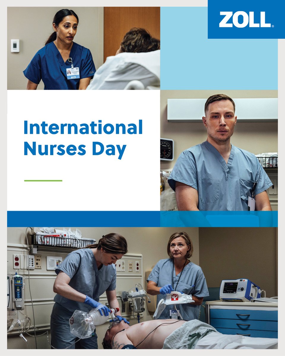 Thank you to the nurses everywhere! Today, and every day, we honor your compassion, expertise, and resilience.💙

#InternationalNursesDay #ZOLLHospital
