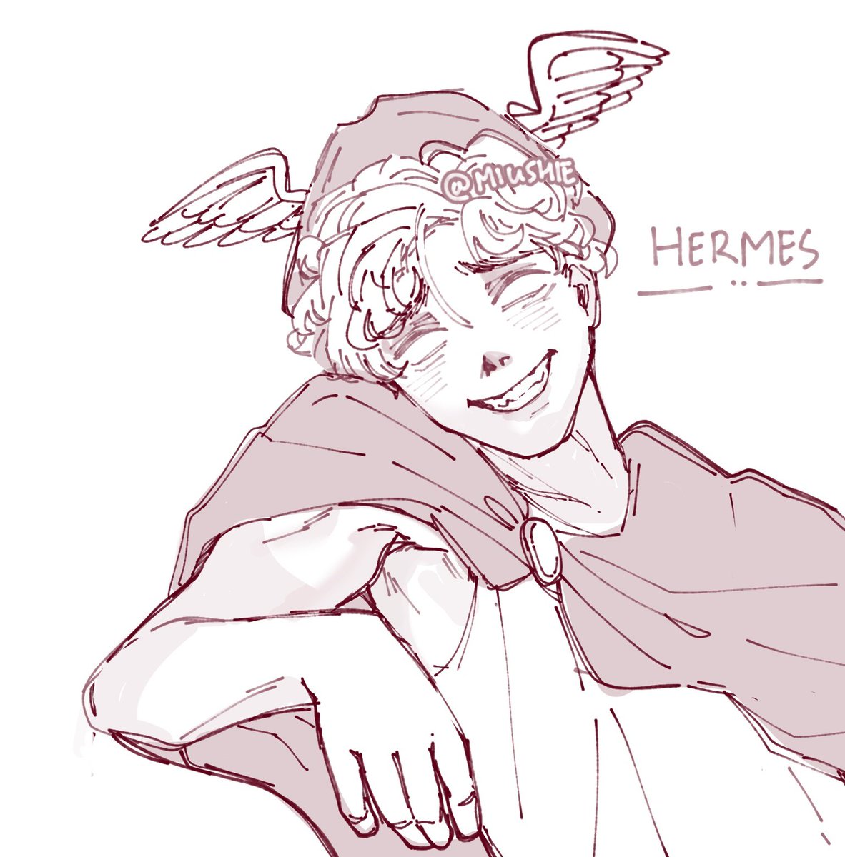 miushiee's tweet image. Hermes #epicthemusical