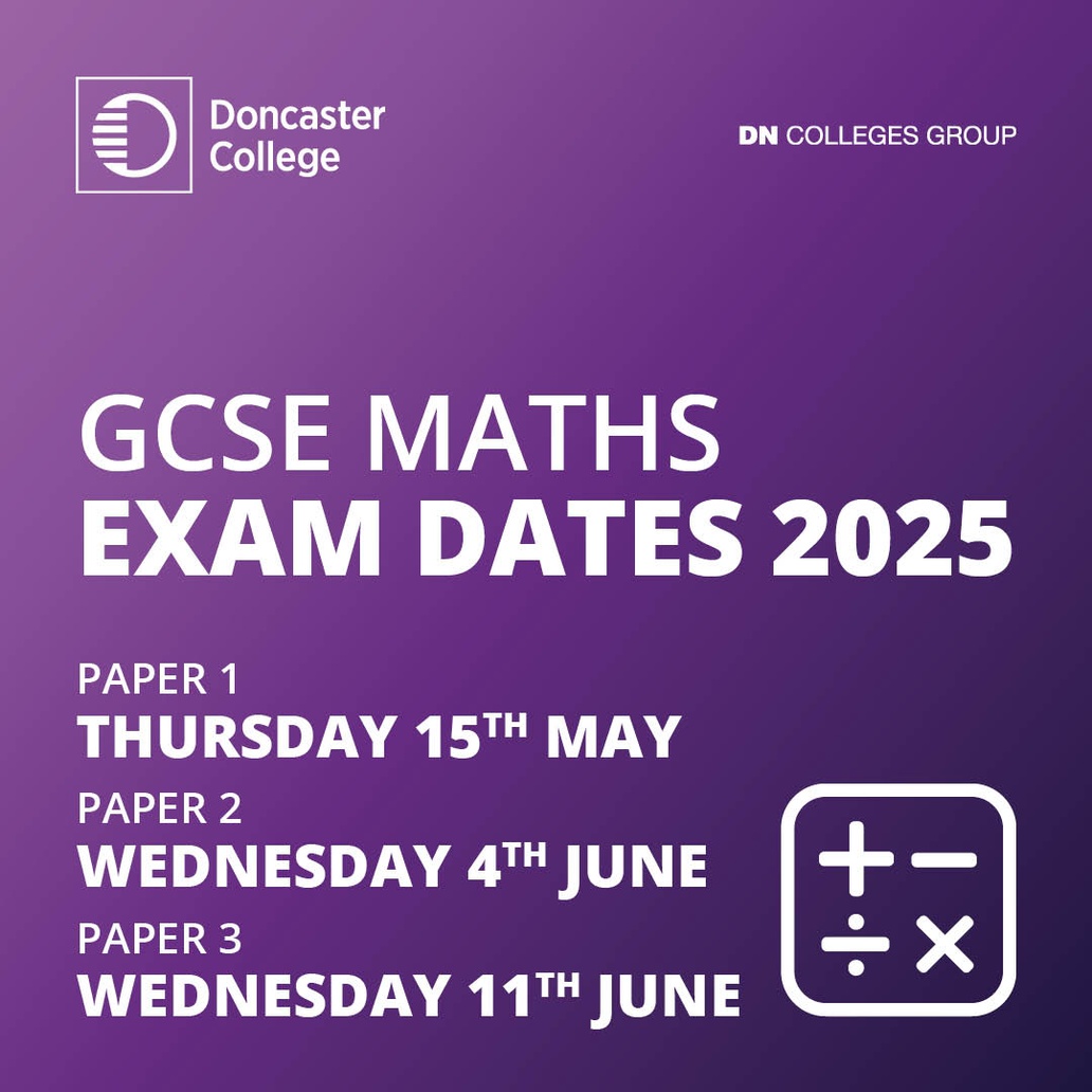 Do you know when your GCSE English and Maths exam dates are? Take a look here to find out! 📚

#exams #GCSE