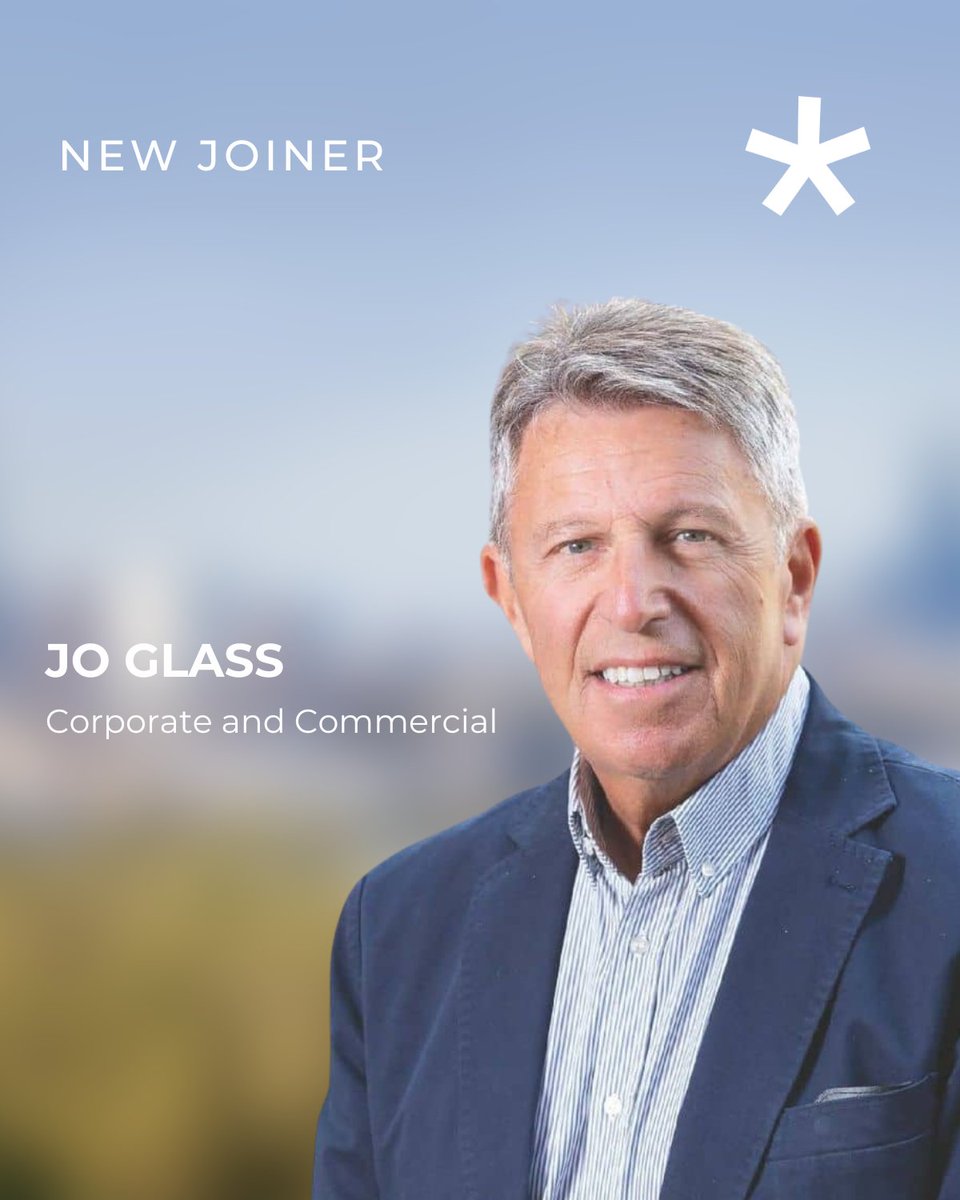 Spencer West (@spencerwestuk) on Twitter photo We are pleased to announce that Jo Glass has joined the <a href="/SpencerWestUK/">Spencer West</a> team as a Corporate and Commercial Partner.
His main areas have involved mergers acquisitions and corporate re-structures.
Find out more about Jo here - bit.ly/4dcrwEU
#WeAreSpencerWest We are pleased to announce that Jo Glass has joined the <a href="/SpencerWestUK/">Spencer West</a> team as a Corporate and Commercial Partner.
His main areas have involved mergers acquisitions and corporate re-structures.
Find out more about Jo here - bit.ly/4dcrwEU
#WeAreSpencerWest