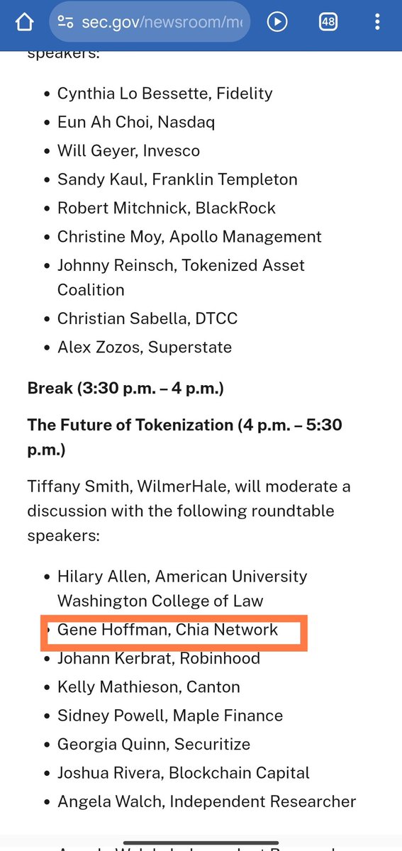 nifengtz's tweet photo. Are there other public blockchains participating in the SEC’s roundtable on tokenization and RWA with you?

Have a nice day!
@hoffmang @chia_project
@permutocapital

#RWA #SEC #Tokenization

https://t.co/Fh1fTAunfk https://t.co/pXuaVtuSsE