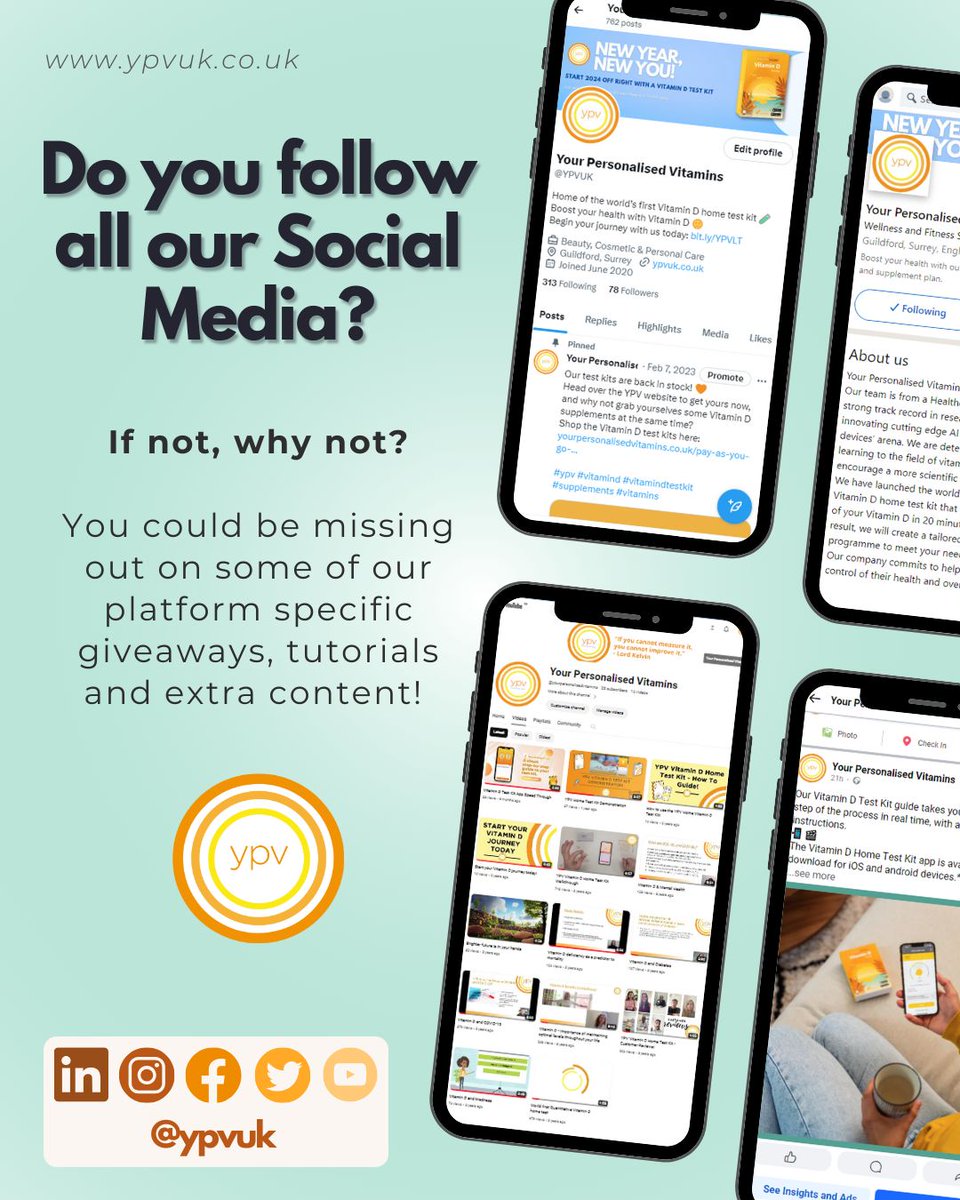 Your Personalised Vitamins tweet media
