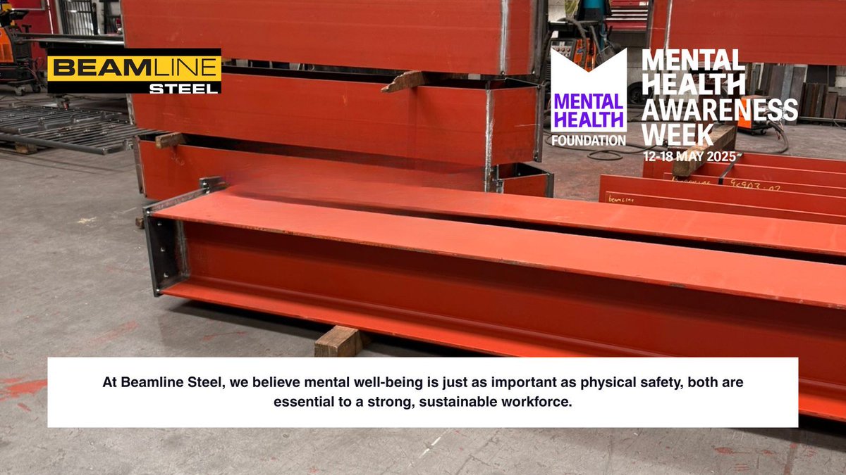 #Mentalhealthawareness #Beamlinesteel #Physicalsafety #Sustainableworkforce #Strong