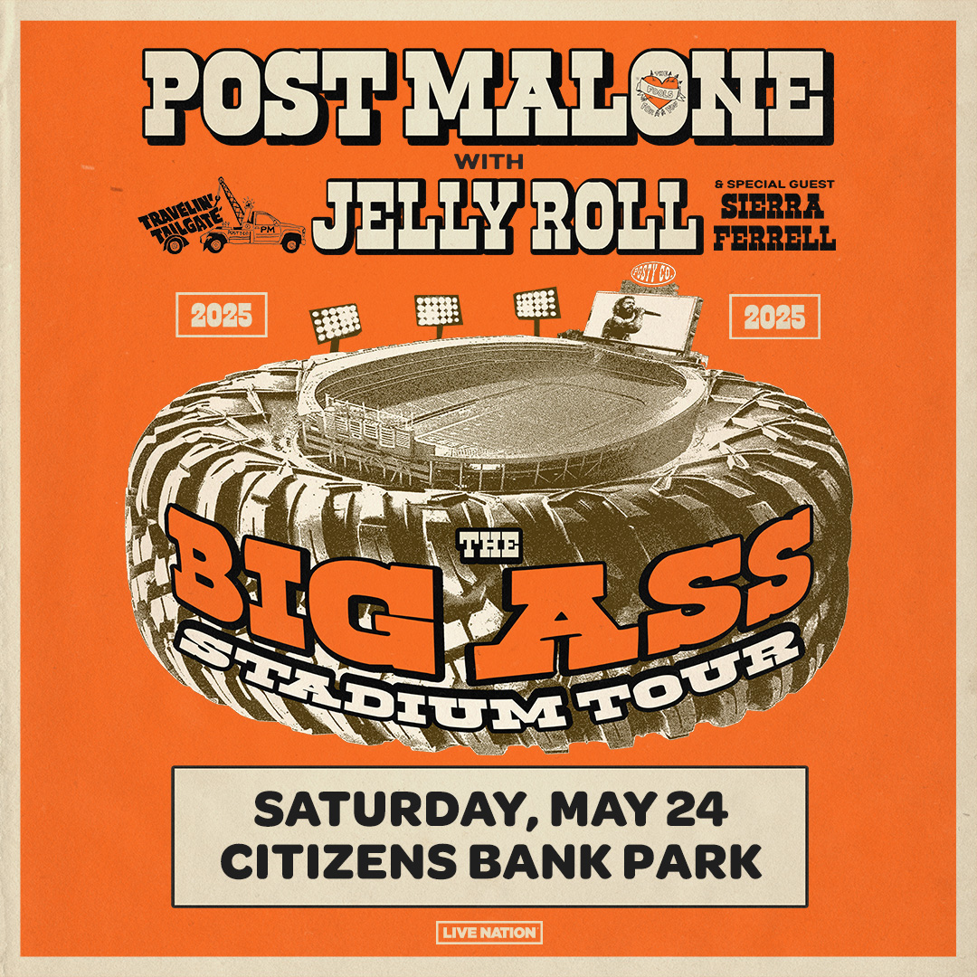 The NEW 96.5 (@new965philly) on Twitter photo .<a href="/PostMalone/">Post Malone</a> and <a href="/JellyRoll615/">Jelly Roll</a> are coming to <a href="/PhilliesCBP/">Citizens Bank Park</a> next Saturday, and we want to send YOU to the show! 🤠 Listen to <a href="/BennettOnAir/">Michael Bennett</a> all this week at 7:10 a.m. to play Philly Phast Phive and score your tickets! 🎫 Tap below to tune in 👇
🔊 go.audacy.com/new965/listen .<a href="/PostMalone/">Post Malone</a> and <a href="/JellyRoll615/">Jelly Roll</a> are coming to <a href="/PhilliesCBP/">Citizens Bank Park</a> next Saturday, and we want to send YOU to the show! 🤠 Listen to <a href="/BennettOnAir/">Michael Bennett</a> all this week at 7:10 a.m. to play Philly Phast Phive and score your tickets! 🎫 Tap below to tune in 👇
🔊 go.audacy.com/new965/listen