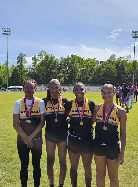 TanyaTturner's tweet photo. Headed to STATES! PQ Proud!
 Sam Lane – 1st Shot Put
 Krista L – 2nd Discus
 Jas N – 4th TJ, 3rd LJ, 1st 4x200
 Rihanna R – 2nd LJ
 Arianna V – 4th 100H
 Jaiyana W – 1st 4x100
 Lailana H – 1st 4x100, 4x200
 Crishya S – 1st 4x100, 4x200
 Aryah B – 1st 4x100, 4x200
 @pqschools https://t.co/w7UeP0jzLk
