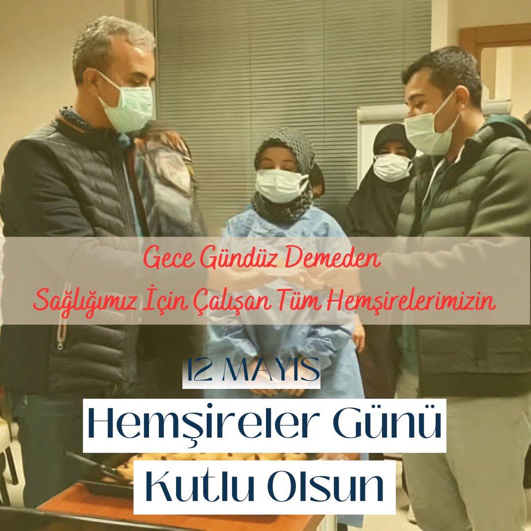 Fehmi Çelik (@fhmcelik) on Twitter photo Hemşireler Günü Kutlu Olsun. Hemşireler Günü Kutlu Olsun.