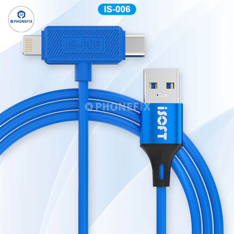 weikexiu's tweet photo. The cable makes device recovery and data transfer easier than ever. Its dual interface design means no more swapping cables or pressing buttons to switch modes.

#Phonefix #diyfixtool #ISOFT #IS-006 #isoft #datarecovery #iphonecharging #ipadcharging #datatransfer #iosrepair https://t.co/e9WCQV3Ptn
