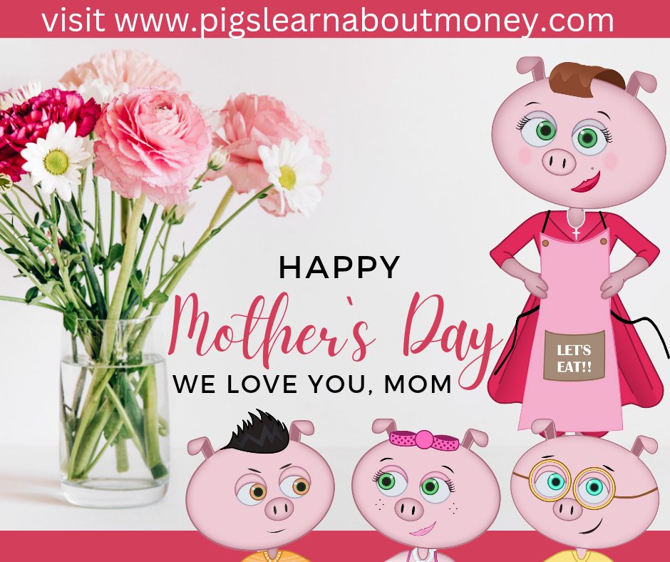 PigsLearn's tweet image. Good Monday, my peoples! I hope you spent just enough money on your Mama for Mother's Day!