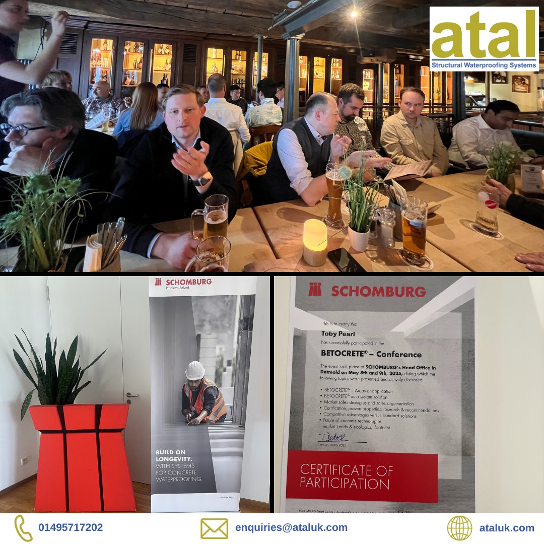atal_uk's tweet photo. What an amazing time at the Schomburg Headquarters last week!

There was a great presentation from our Account Manager, some great food (and drinks🍻), with awesome merch to top it all off.

Many thanks to Schomburg and Germany for hosting us.

Until next time! https://t.co/Yw0LfpXt31