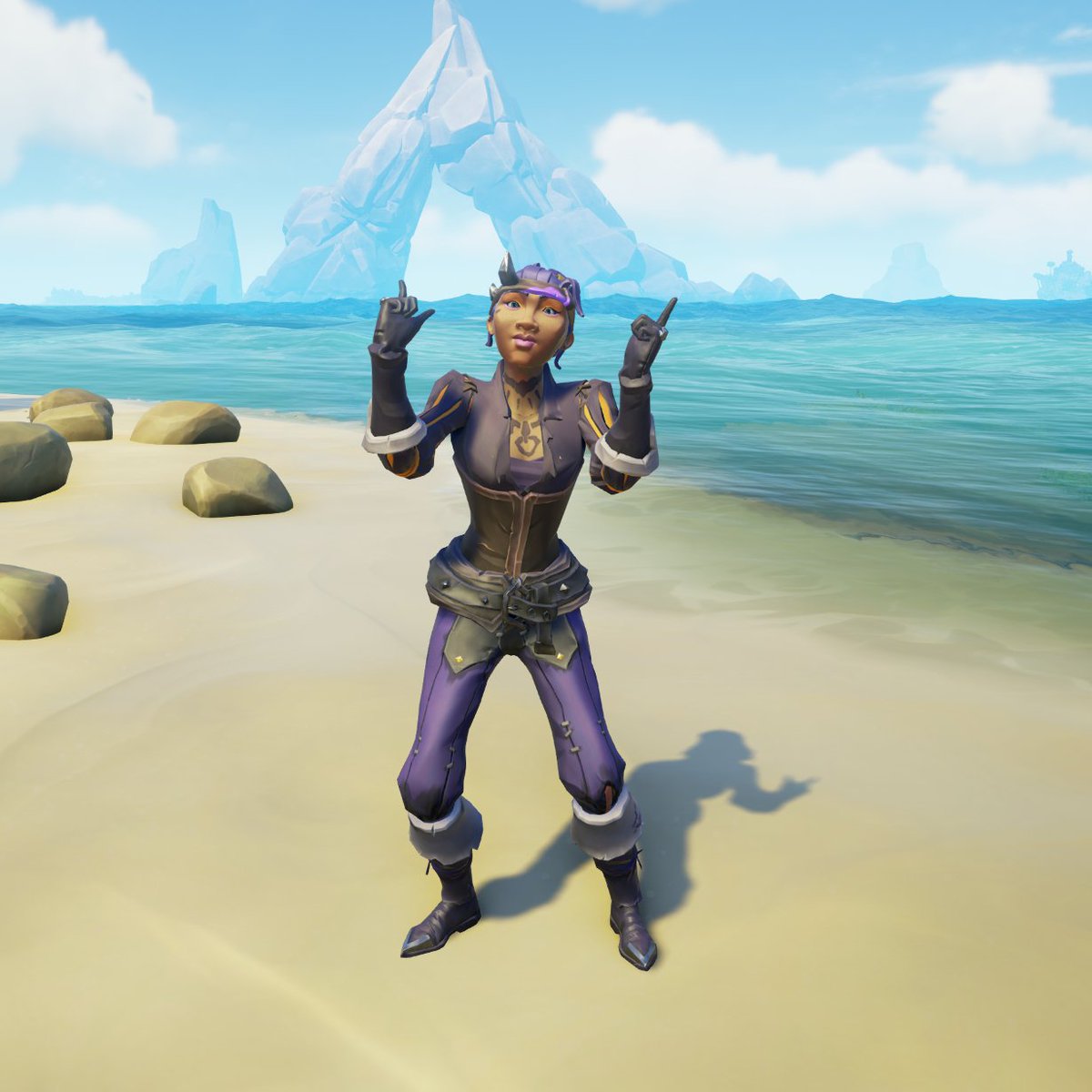 Hunter in my (purple) style!

Theme: Hunter
<a href="/SeaOfThieves/">Sea of Thieves</a>
#StyleOfThieves #SeaOfThieves
