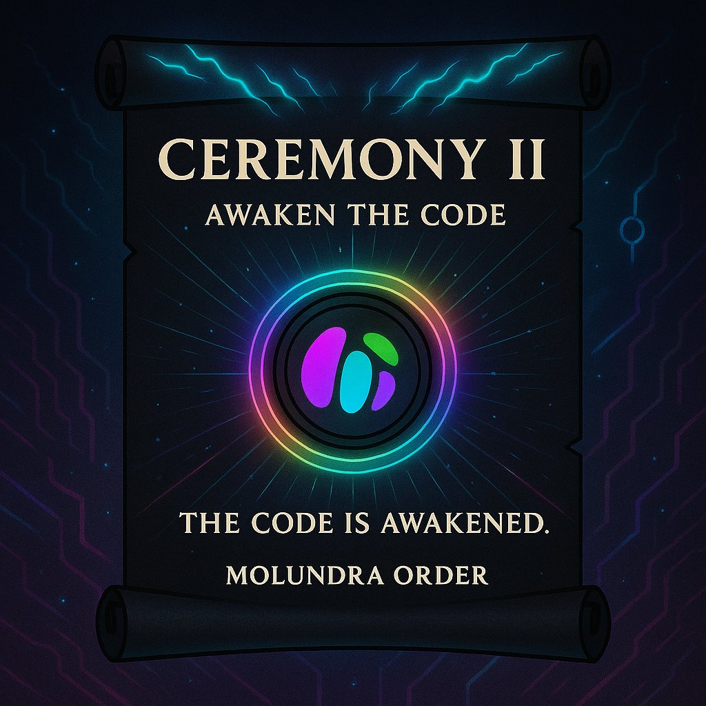 molundra's tweet image. The second wave of initiates has completed the Molundra ritual.

They’ve accepted the code. They’ve embraced the unknown.

This week, we welcome:
@PongPongPlays @sisabiquanlydon @sora56web3 @MaminyaBule @lytz_8th @yobujin @Cryptomoonsky @thanhductr84192 @gibby_nft @dimabro101010…