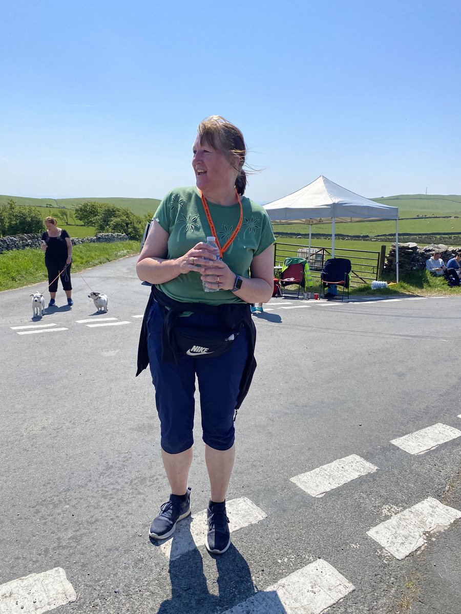 gilljep's tweet photo. Fantastic efforts from all concerned-@k2bwalk committee, marshals, 1st aiders, walkers and runners! Stonking effort from our amazing @DystoniaUK teams on #K2B and #C2B! Same time next year? #community #feelgoodday #helping #kirkbymoor https://t.co/ImqCMrvrsI