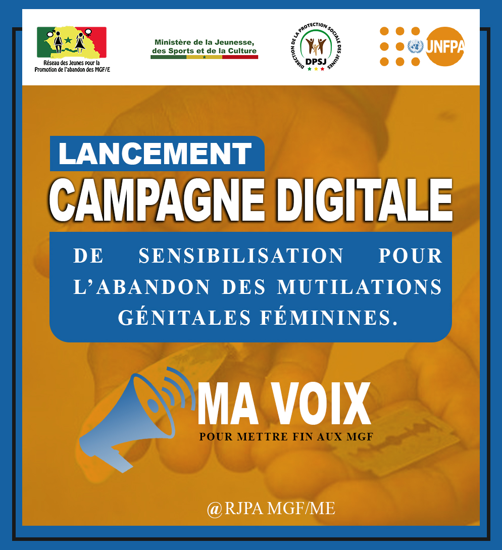 Réseau des Jeunes contre l'Excision (@reseau_mgf_me) on Twitter photo Le Réseau des Jeunes pour la Promotion de l'Abandon des MGF et des Mariages d'Enfants, lance une campagne digitale pour l'abandon des Mutilations Génitales Féminines intitué "MA VOIX POUR METTRE FIN AUX MGF" , financé par <a href="/UNFPASenegal/">UNFPASénégal</a> Le Réseau des Jeunes pour la Promotion de l'Abandon des MGF et des Mariages d'Enfants, lance une campagne digitale pour l'abandon des Mutilations Génitales Féminines intitué "MA VOIX POUR METTRE FIN AUX MGF" , financé par <a href="/UNFPASenegal/">UNFPASénégal</a>
