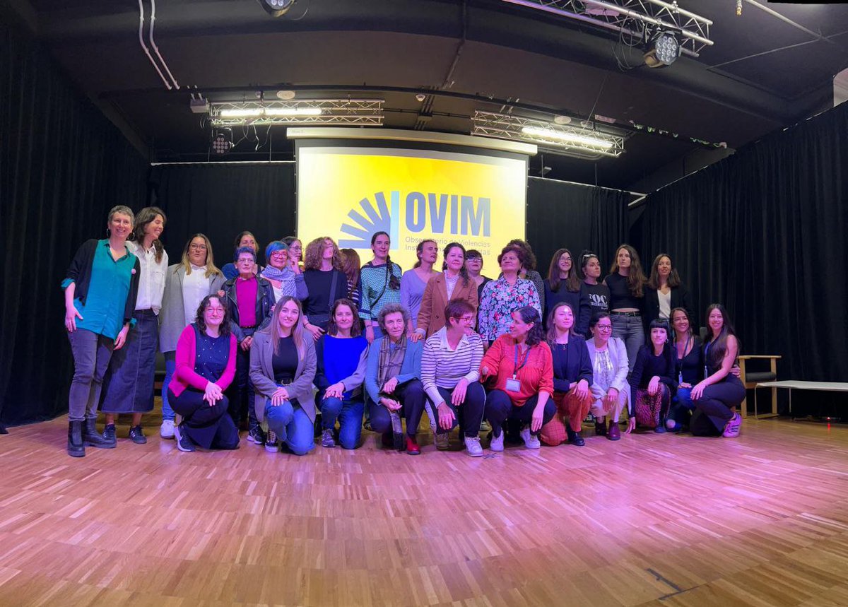 Presentació del primer informe de violència masclista institucional elaborat per @Almena i Hèlia, amb el nostre suport a <a href="/ovim_es/">OVIM</a> . Aportem el nostre granet de sorra per tal d'avançar en l'erradicació de les violències masclistes.

Informe sencer a ovim.org/wp-content/upl…