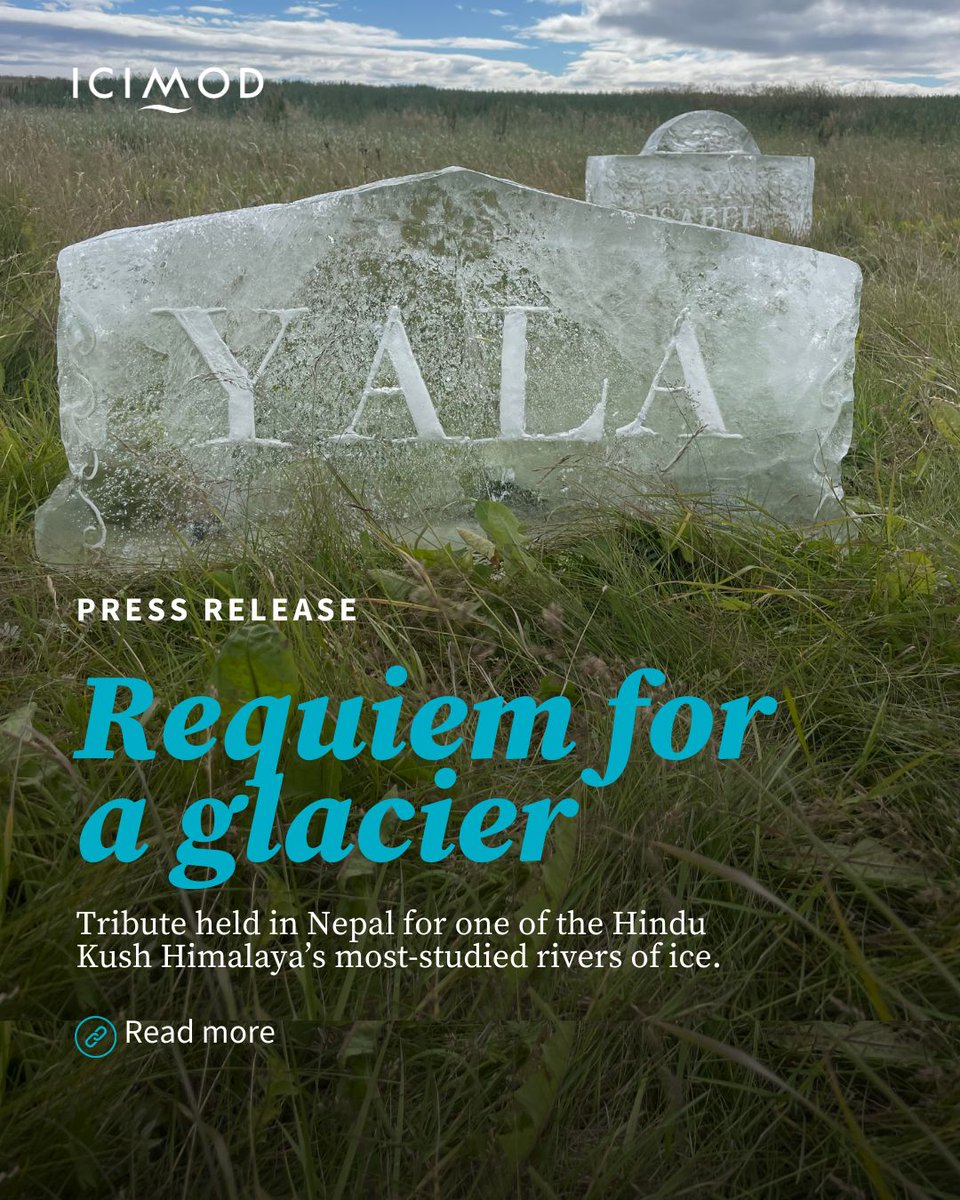 📰Press release:

Requiem for a glacier: Tribute held in Nepal for one of the Hindu Kush Himalaya’s most-studied rivers of ice. 

Locals of Langtang, Nepal, and glaciologists from four glaciated countries in the Hindu Kush Himalayas (HKH) gathered to mark the accelerating
