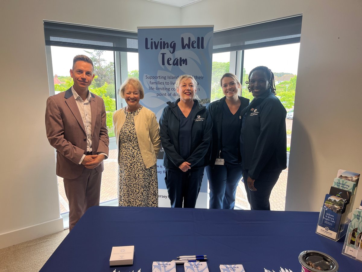 The End of Life Partnership Group is celebrating the launch of a new "Living Well" nursing team who will support Islanders with life-limiting illnesses. A pop-up event to mark the Partnership's achievements takes place on 15 May. Read more bit.ly/3YCckuz