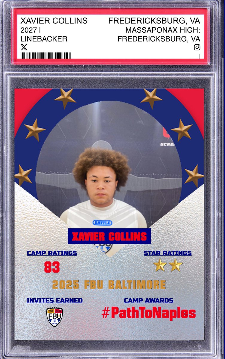 Xavier Collins (@thednlyxavier) on Twitter photo I had a great time at the FBU camp this past weekend thank you to the coach’s. I'm incredibly grateful to the coaches for their time and guidance through the whole camp. (Glory to God!!) <a href="/FBUcamp/">Football University</a> <a href="/BlackD_football/">Massaponax High School Football</a> <a href="/CoachCarp_SHS/">Mike Carpenter</a> <a href="/youareathlete/">You Are Athlete</a> I had a great time at the FBU camp this past weekend thank you to the coach’s. I'm incredibly grateful to the coaches for their time and guidance through the whole camp. (Glory to God!!) <a href="/FBUcamp/">Football University</a> <a href="/BlackD_football/">Massaponax High School Football</a> <a href="/CoachCarp_SHS/">Mike Carpenter</a> <a href="/youareathlete/">You Are Athlete</a>