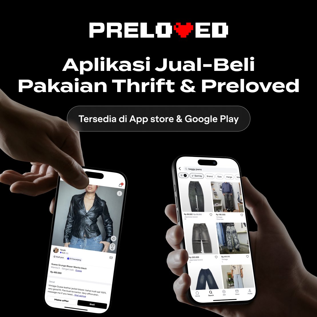Preloved tweet media