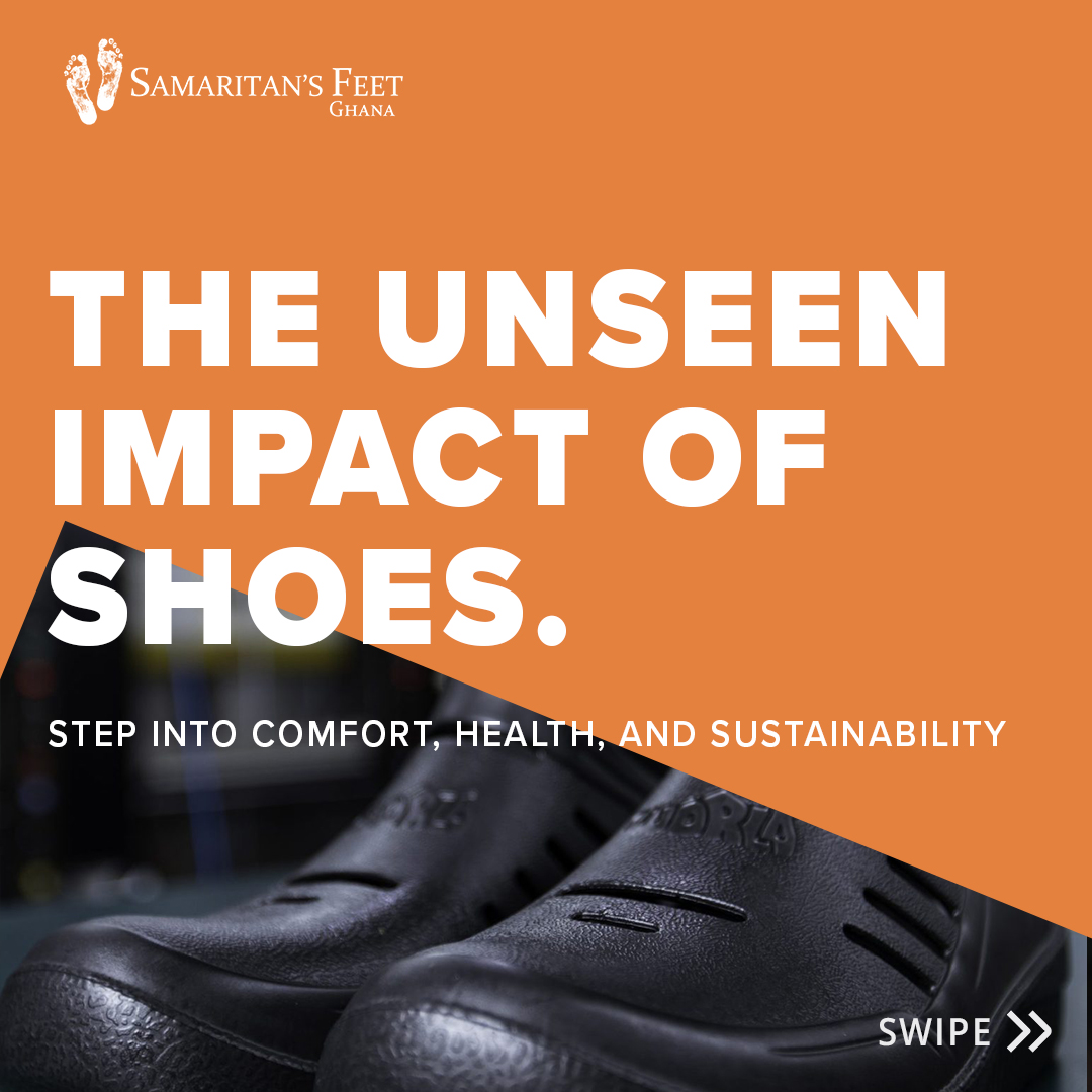 samaritansftgh's tweet photo. THE UNSEEN IMPACT OF SHOES๐
For partnership opportunities, email: padu-appiah@samaritansfeet.org
#samaritansfeetghana #shoesofhope #count2zero #samaritansfeet #hopegivers https://t.co/Iyj8sfEoyx