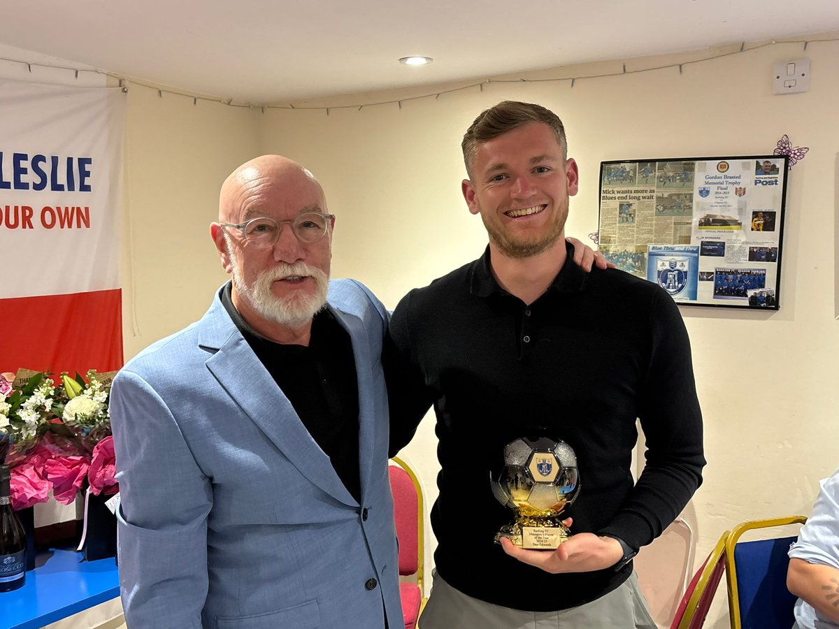 The Managers Player of the Year was also awarded to Sam Edwards (Teddy Stacey taking the award on behalf of him) with the Managers Young Player of the Year going to Akiljo Balliu!