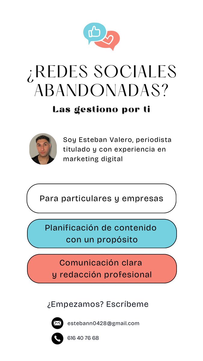 ¡Actualiza tus redes sociales 📲 conmigo!