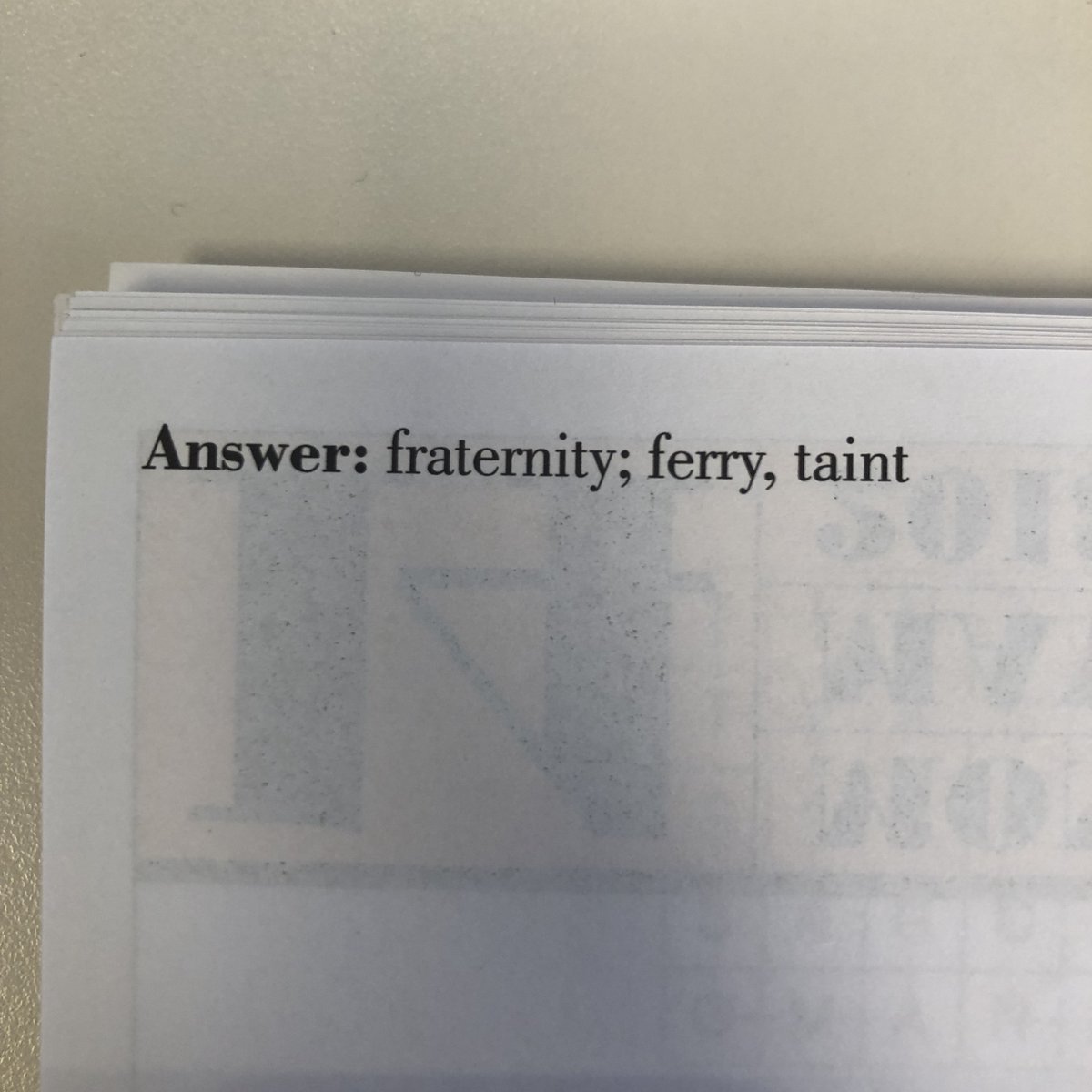 Here is the solution to today's puzzle - look out for our puzzles posted here at 9am every Saturday and Sunday🙂 ! #Mensa #IrishMensa