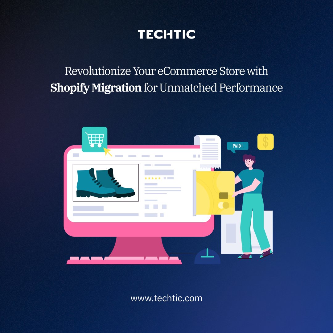 TechticSolution's tweet image. Switching to #Shopify unlocks a scalable, high-performance platform designed to grow with your business and boost conversions.

Explore more:- techtic.com/shopify-develo…

#ShopifyMigration #ShopifyExperts #ShopifySolutions #eCommerceGrowth #ShopifyForBusiness #eCommerceSolutions