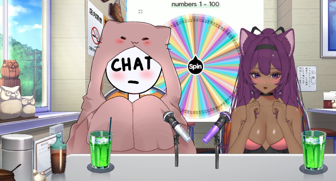 Event : "J'interview des Vtubers/PngTubers FR" 

Je cherche des participants !! ⸜(｡˃ ᵕ ˂ )⸝♡

Règles : Je fais tourner une roue (1-100) et vous devez répondre à 10 questions.

Date : semaine du 26 Mai 
Lieu : twitch.tv/azillys_

❤️&amp;🔃

👇Plus d'infos dans les coms 👇