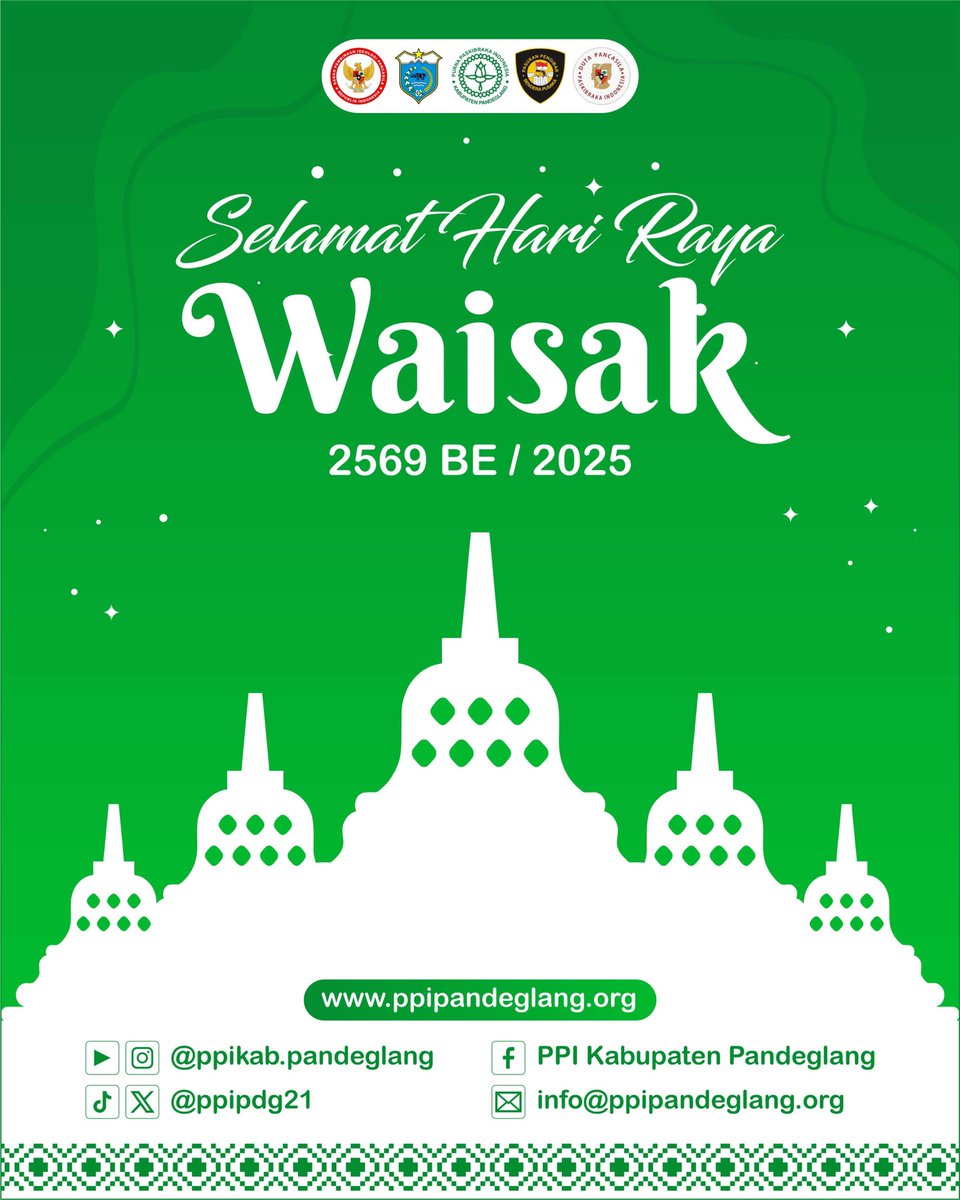 ppipdg21's tweet photo. Selamat Hari Raya Waisak! ✨ https://t.co/eLbeyS65va