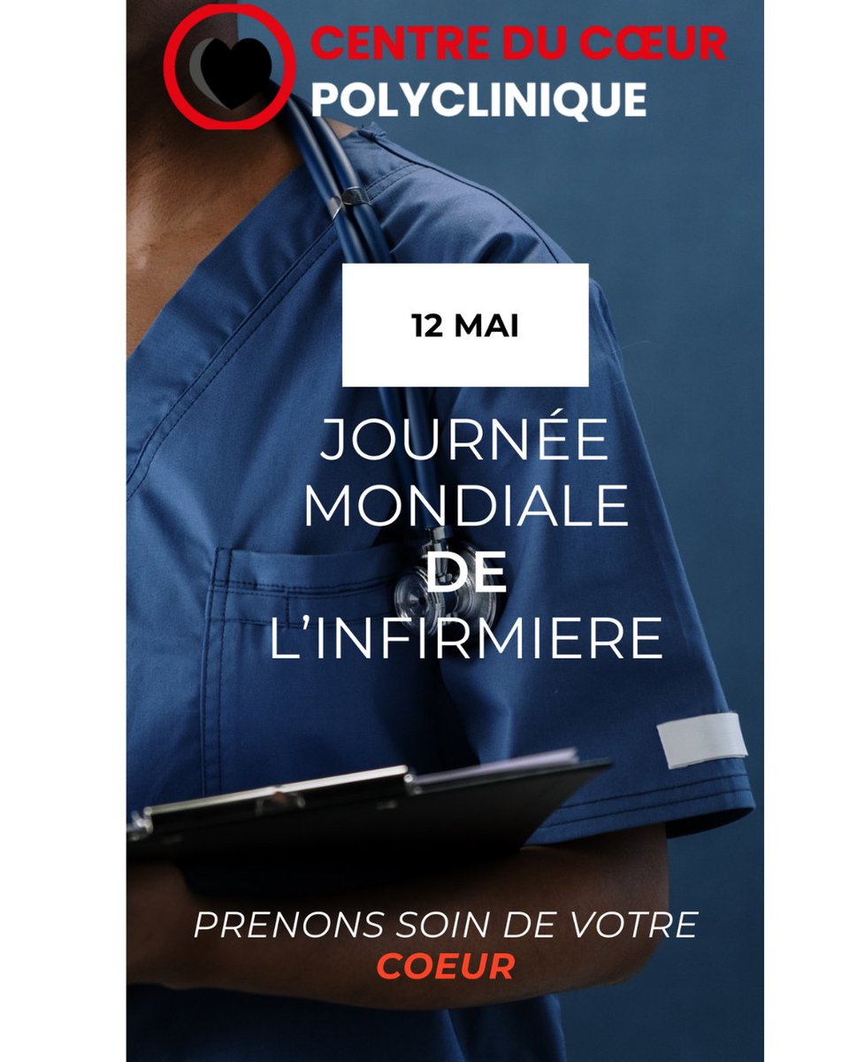En cette Journée Internationale de l'Infirmière, le Centre du Cœur de la Polyclinique rend hommage à ces femmes et hommes au grand cœur 🥰. 
Restez connectés pour nos célébrations 🎉 ! 

#JourneeMondialeInfirmiere #SantéCardiaque #Bujumbura #infirmière
#centreducoeur